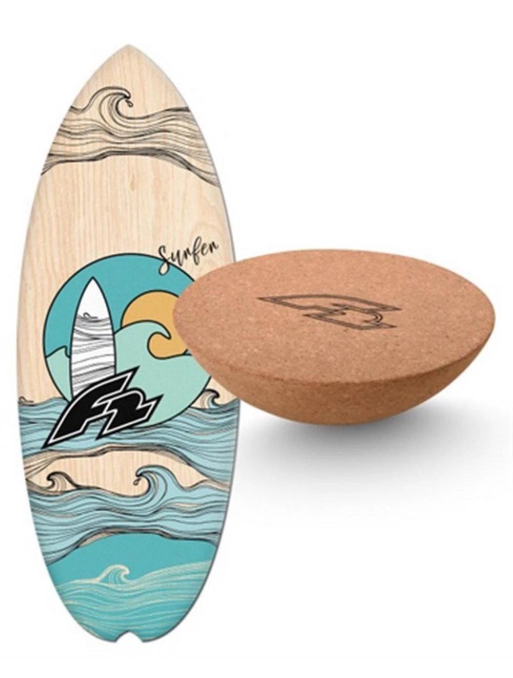 F2 Balance Board + Halfshell