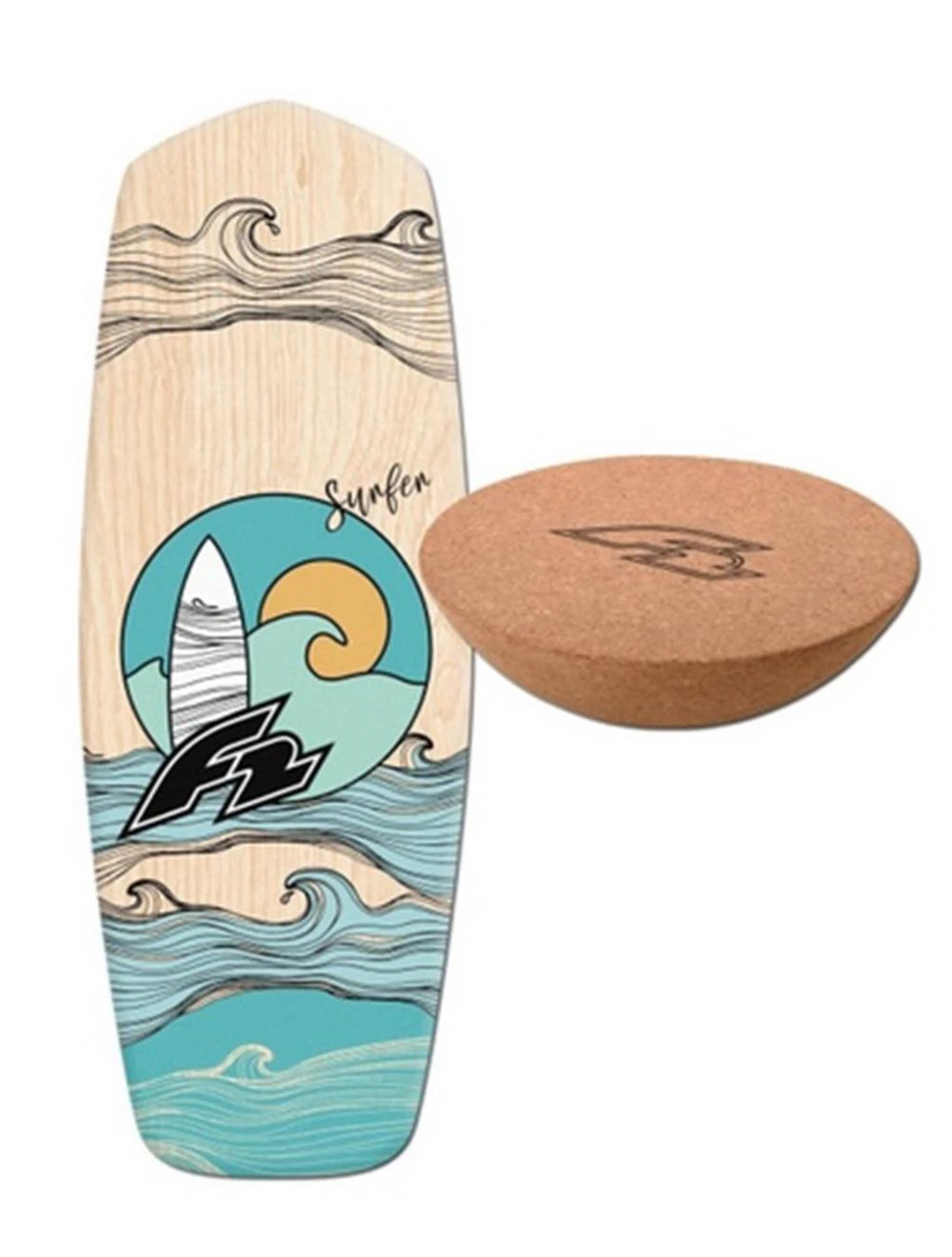 F2 Balance Board Tombstone + Halfshell