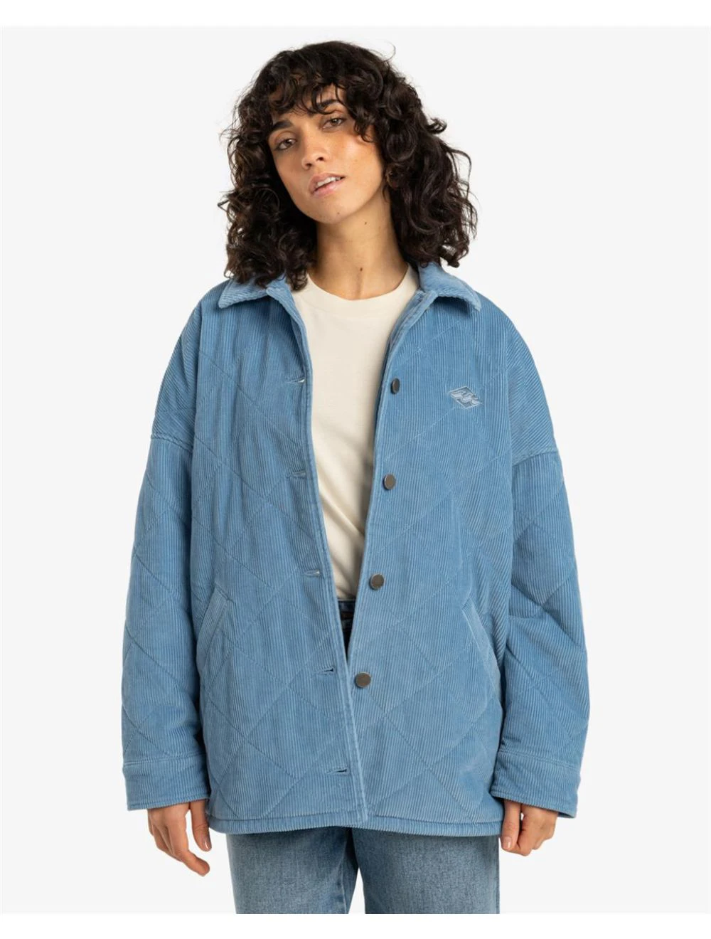 That is a Winterjacke Billabong Go To Cord blue shadow