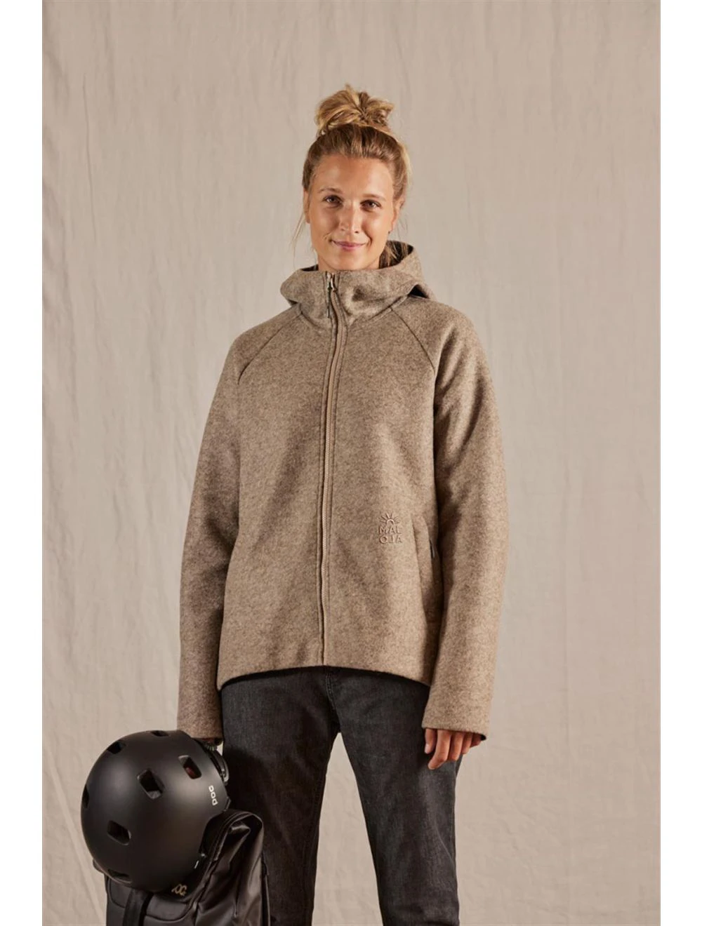 That is a Alpine Wool Jacket Maloja FlachauM. clay