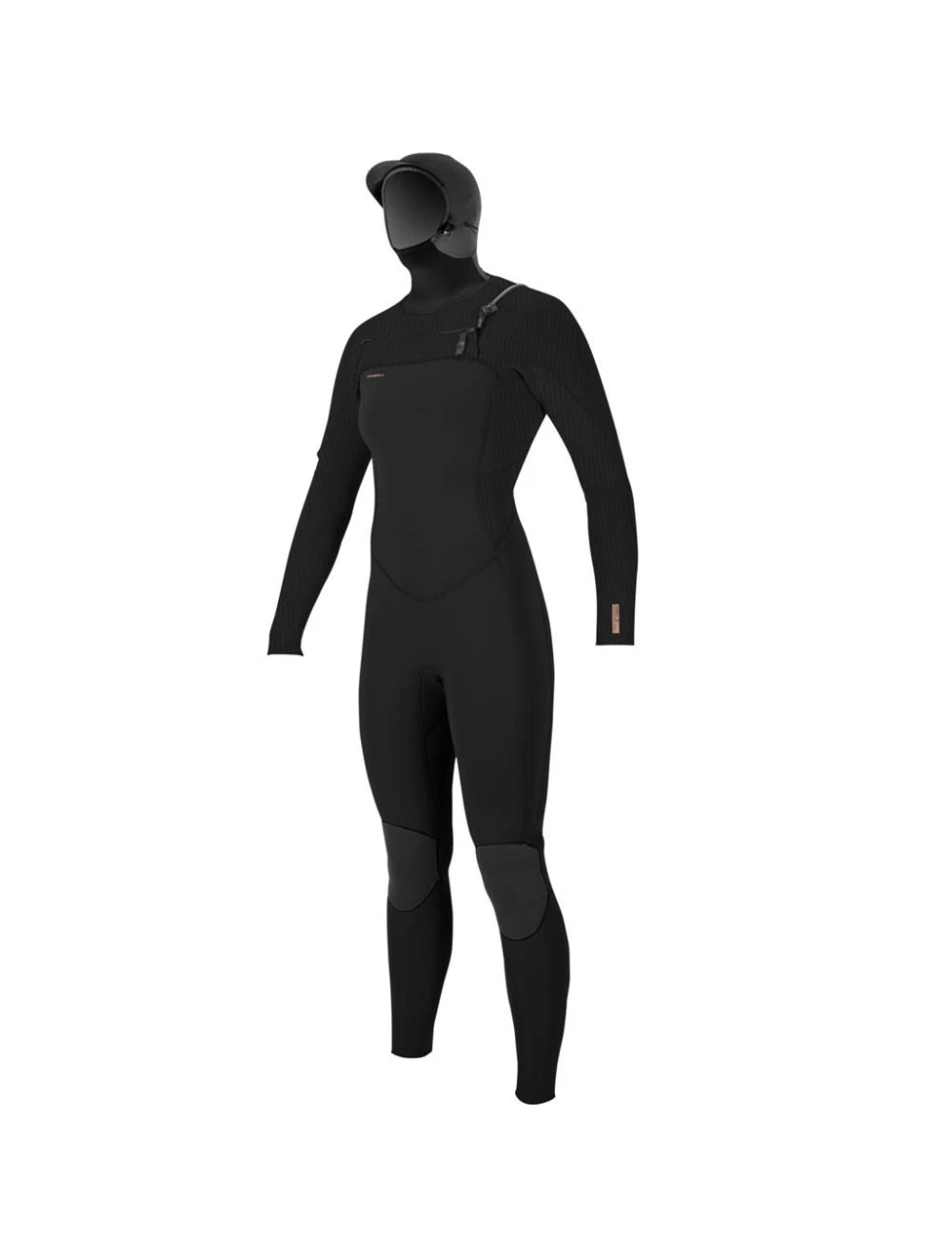 O'Neill Wms Hyperfreak 5/4+ Chest Zip w/Hood