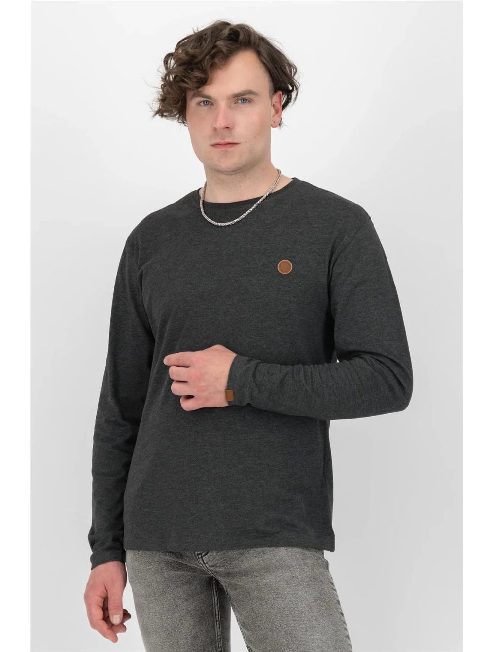 That is a Longsleeve Shirt Alife & Kickin AlexAK A Longsleeve moonless melange