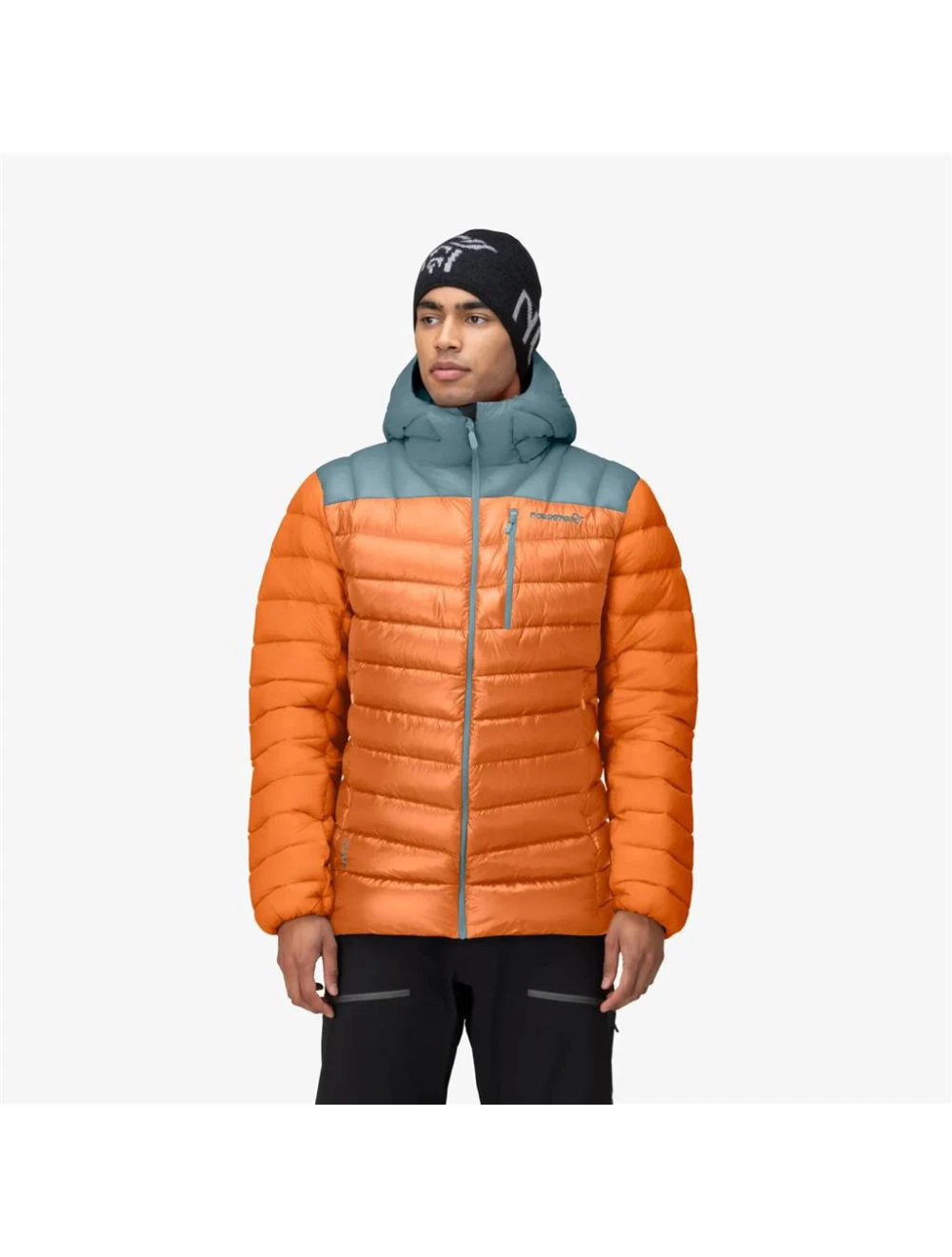 That is a Midlayer; Downjacket Norrona lyngen down850 Hood gold flame