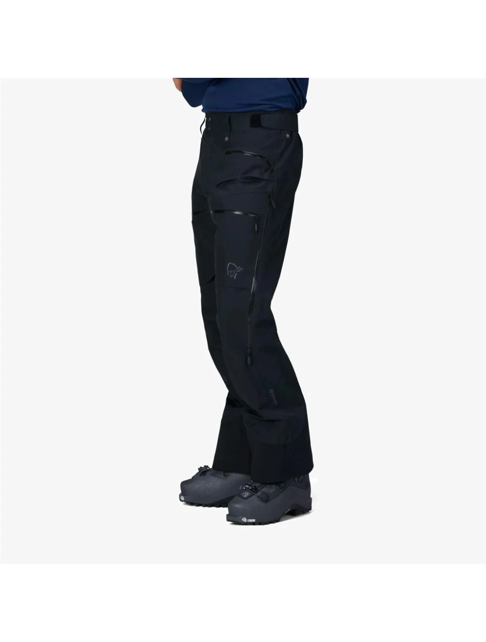 That is a Snowboard Pants; Ski Pants; Norrona M's lofoten Gore-Tex insulated Pants Caviar