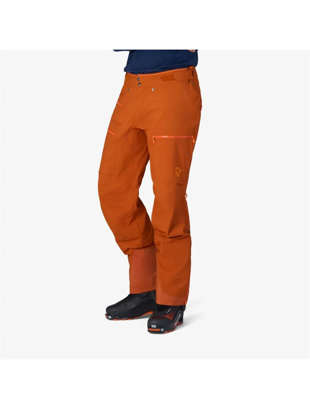 That is a Snowboard Pants; Ski Pants; Norrona M's lyngen Gore-Tex Pant gold flame