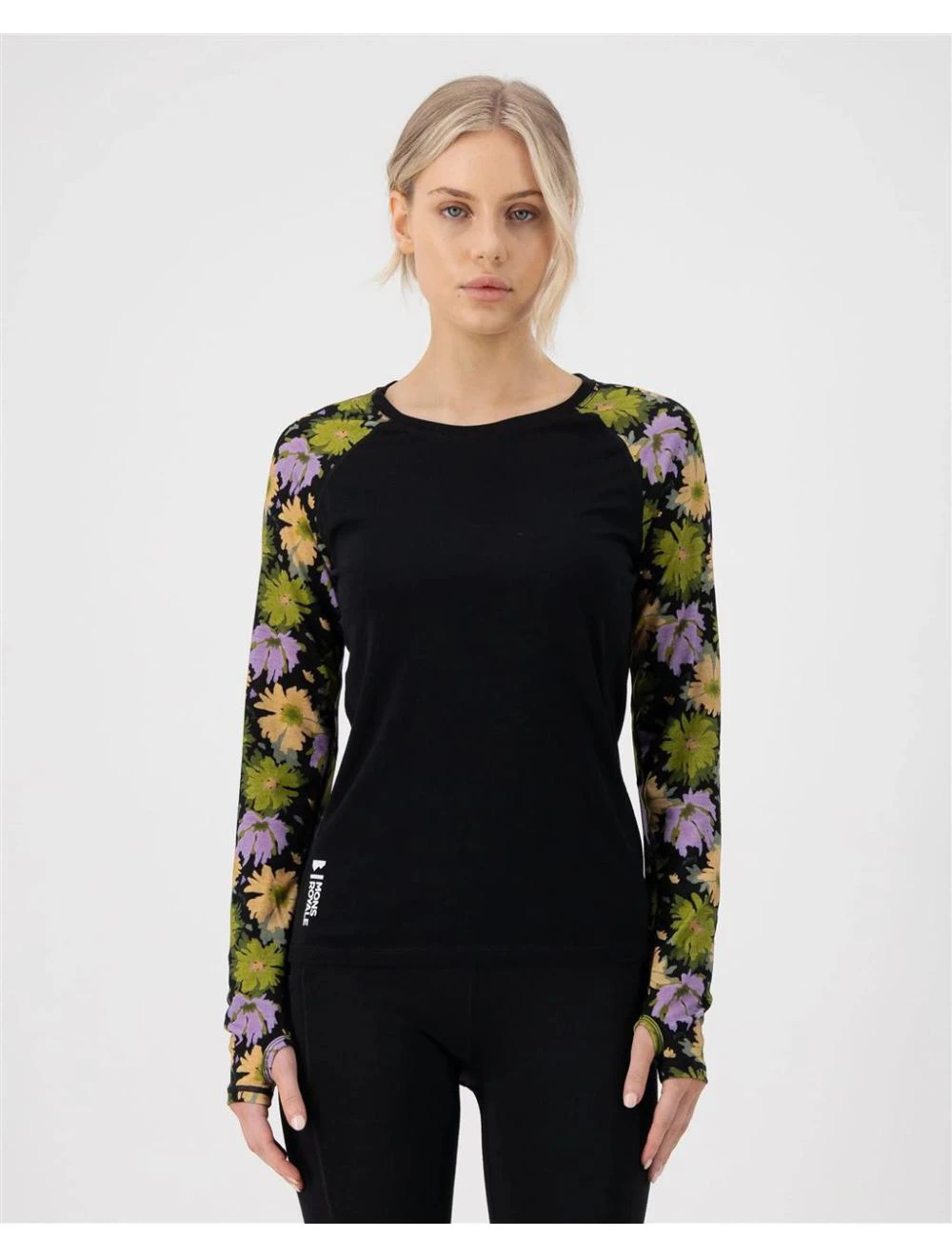 That is a First Layer Mons Royale WMS Bella Tech LS alpine bloom black