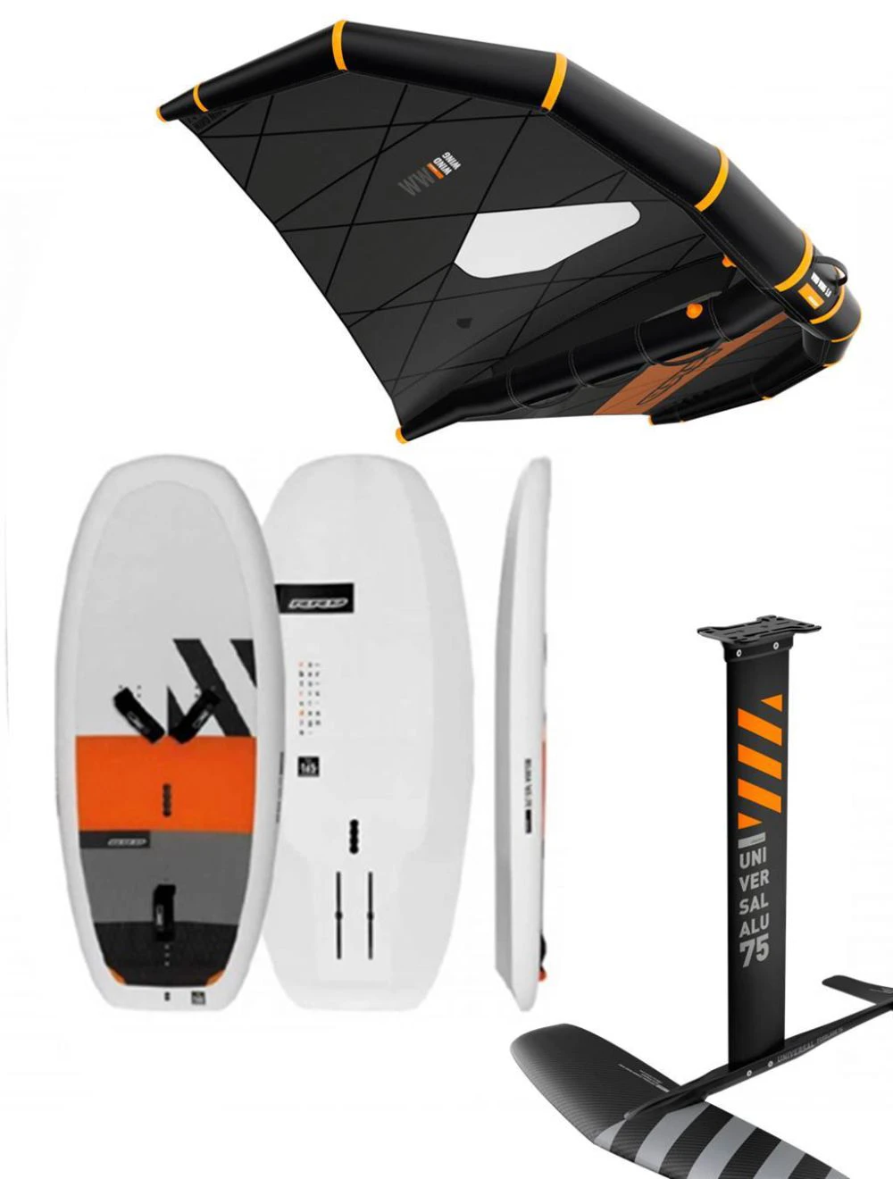 RRD WINGFOIL SET Y27 BELUGA + UNIVERSAL FOIL