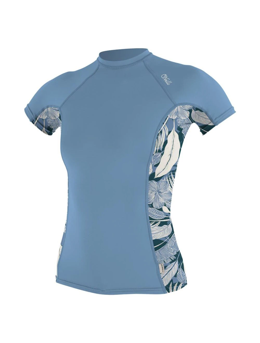 O'Neill Wms Side Print S/S Rash Guard