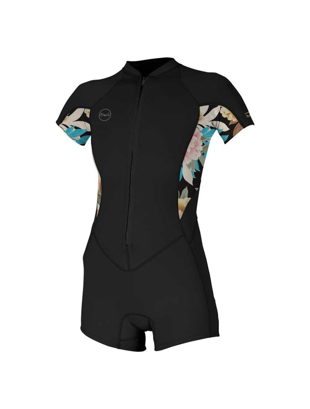 O'Neill Wms Bahia 2/1 Front Zip S/S Spring