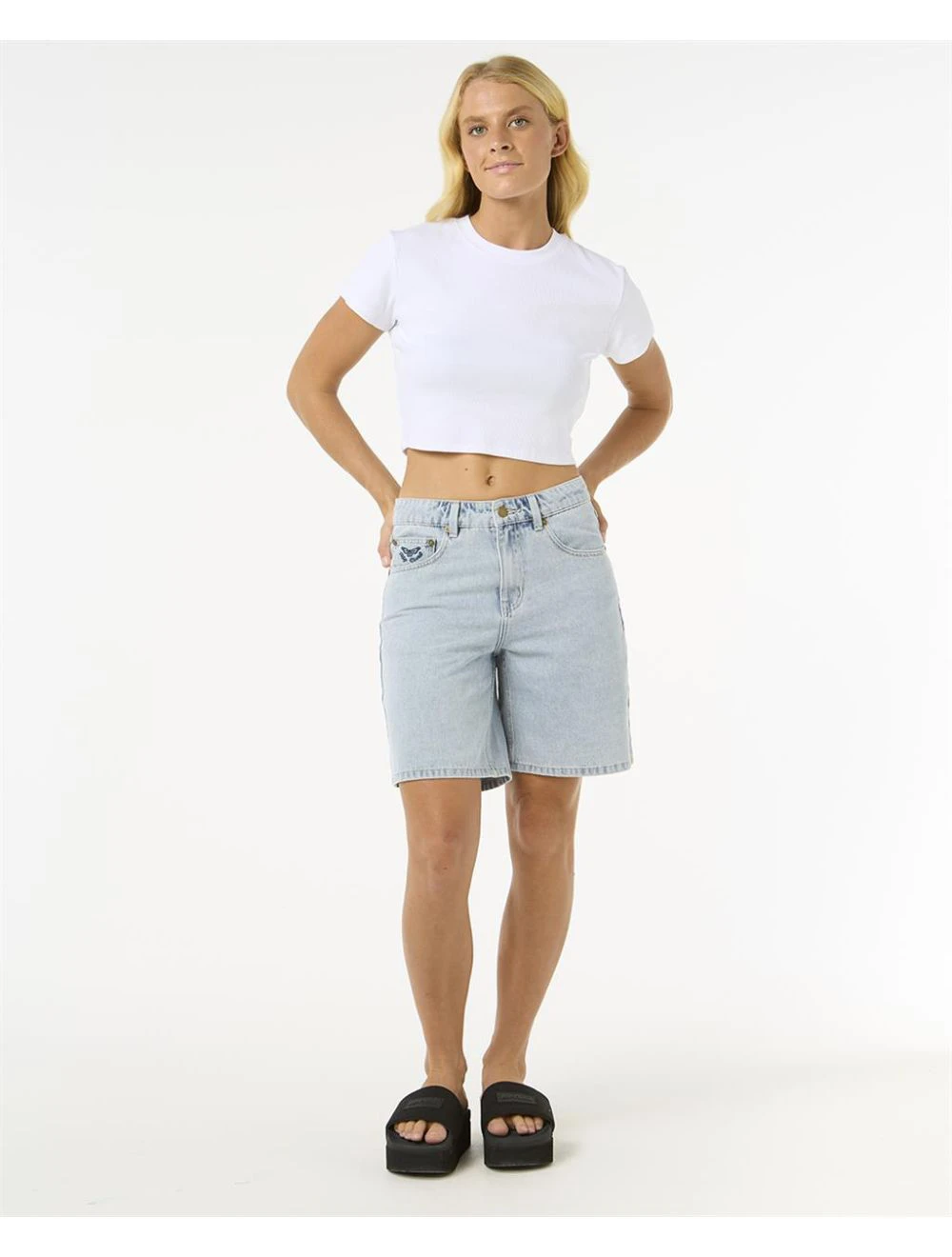 Rip Curl Aggie Relaxed Denim Short