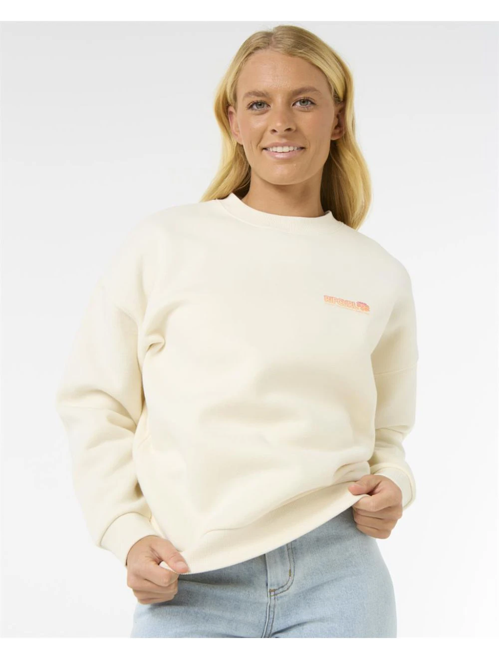 That is a Sweater Rip Curl Ocean Tech Heritage Crew bone