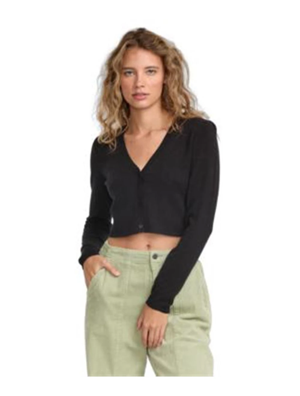 That is a Sweater RVCA Schooldcardi (BLK) Black