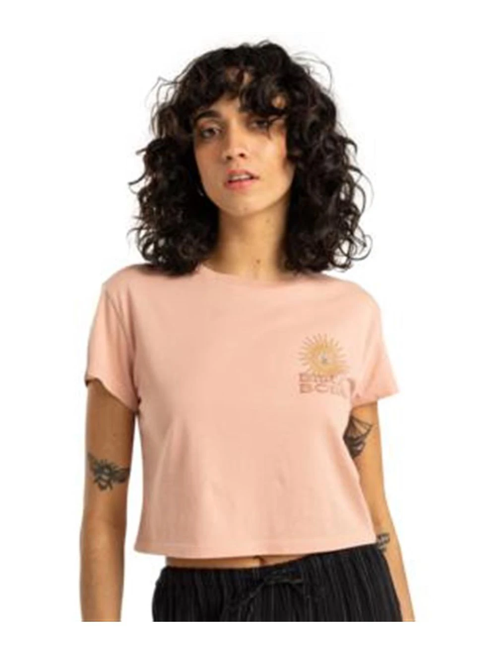That is a Top; Shirt Billabong Vibes Around (MGV0) rose bud