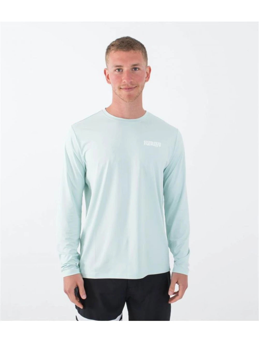 That is a Rashguard;UV-Shirt Hurley EVD Hybrid UPF LS brown kelp