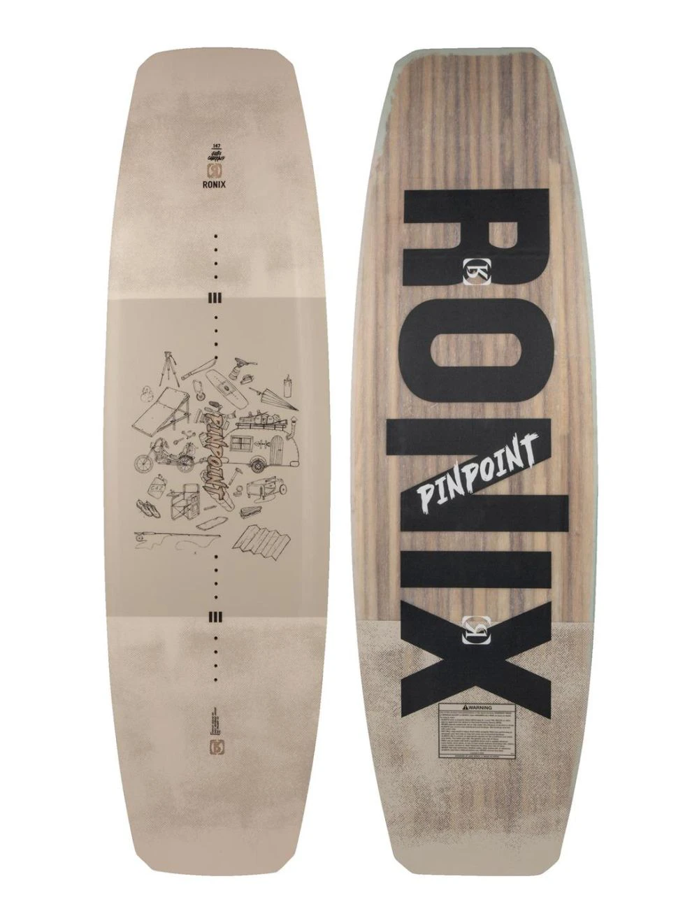 That is a Wakeboard SET Prices Ronix Pinpoint - All Over Flex