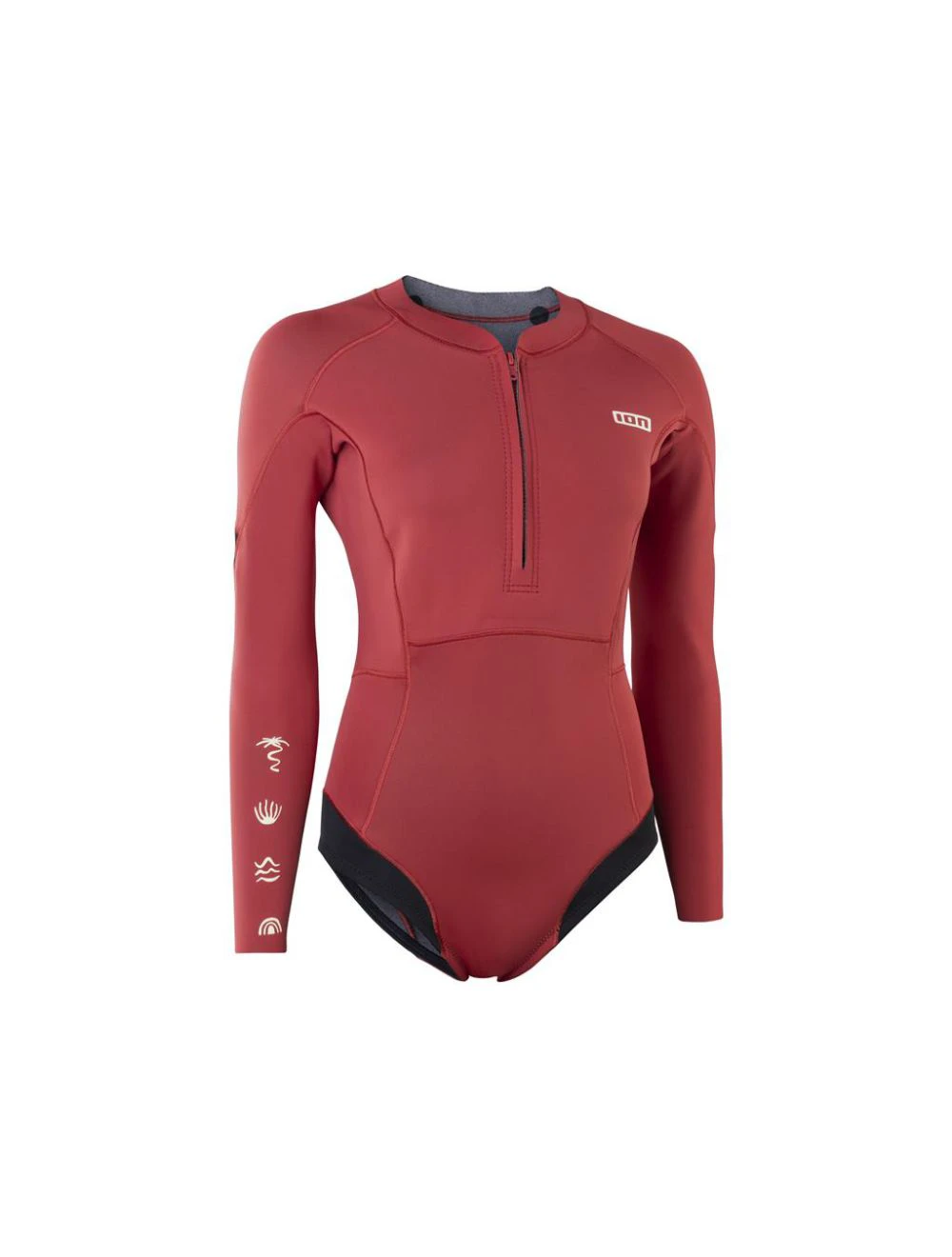 ION Essentials Amaze Hot Shorty 1.5 LS Front Zip women