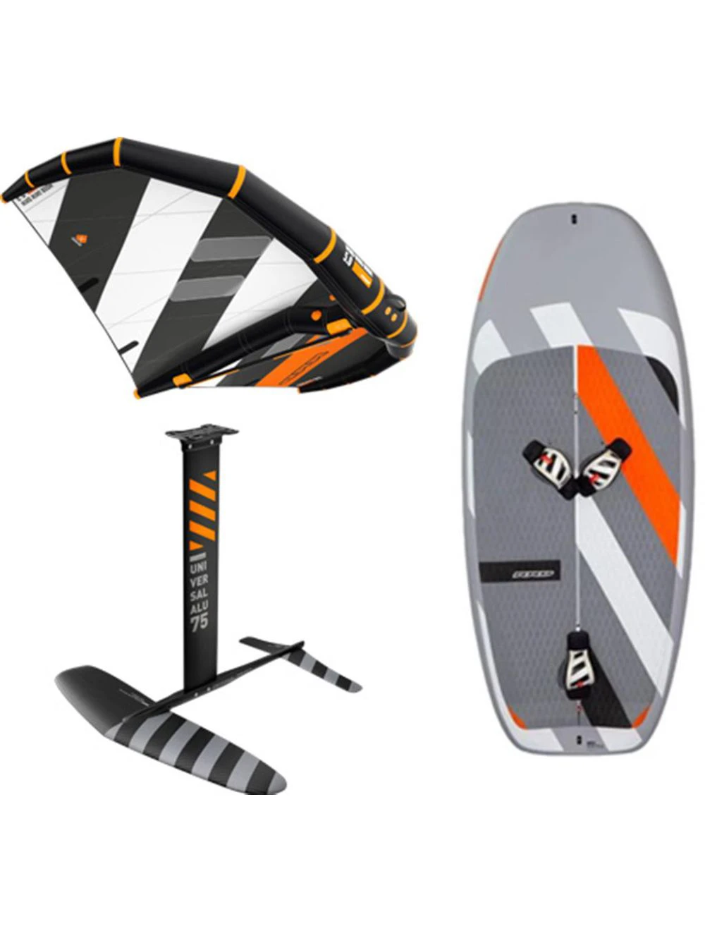 WINGFOIL SET Y27/28 Boom Beluga LTE+Wing+Foil Stripe