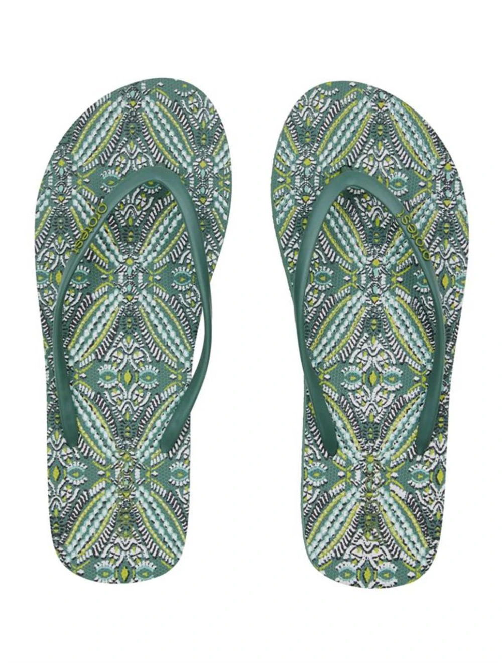 That is a Sandals; Flip Flops Protest PRTSalva slaps veggie green