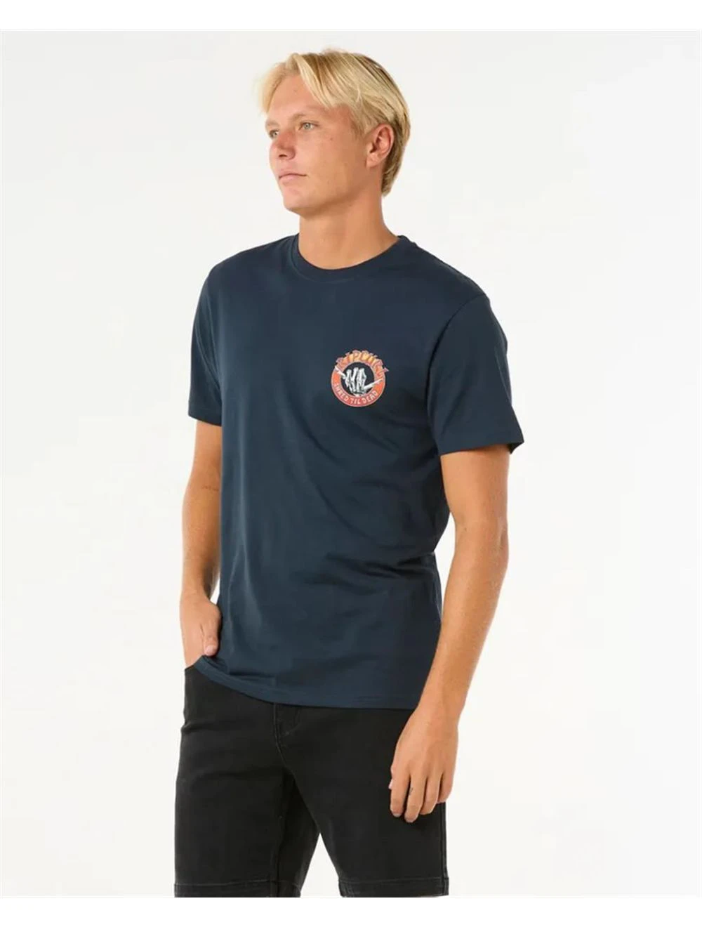 That is a Shirt Rip Curl Shred Til Tee dark navy