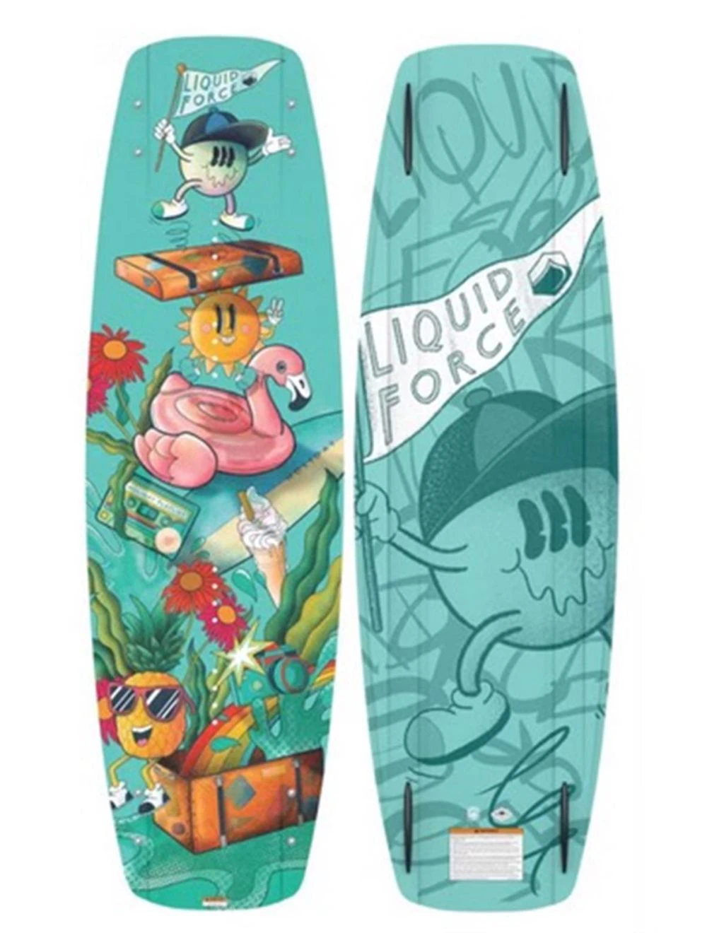 That is a Wakeboard SET Prices Liquidforce Holiday FS 2025