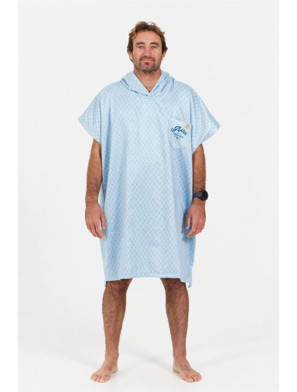 That is a Poncho; Towel After Essentials American Fishing squid