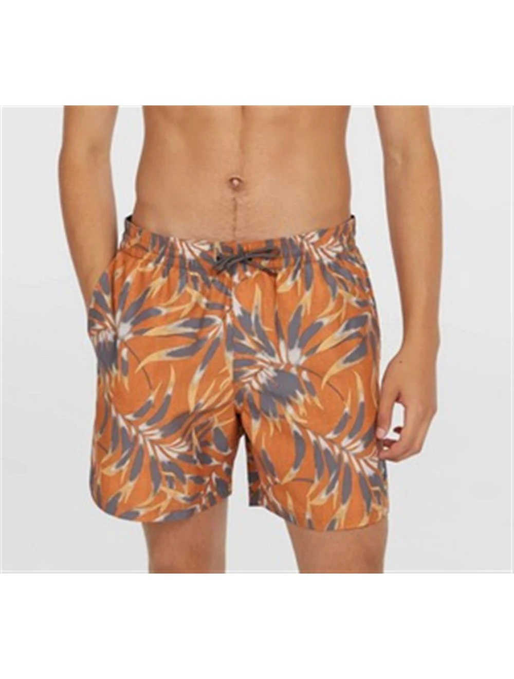 That is a Boardshort;Swimtrunks O'Neill O'Neill Cali Floral 16" orange dipped leaves