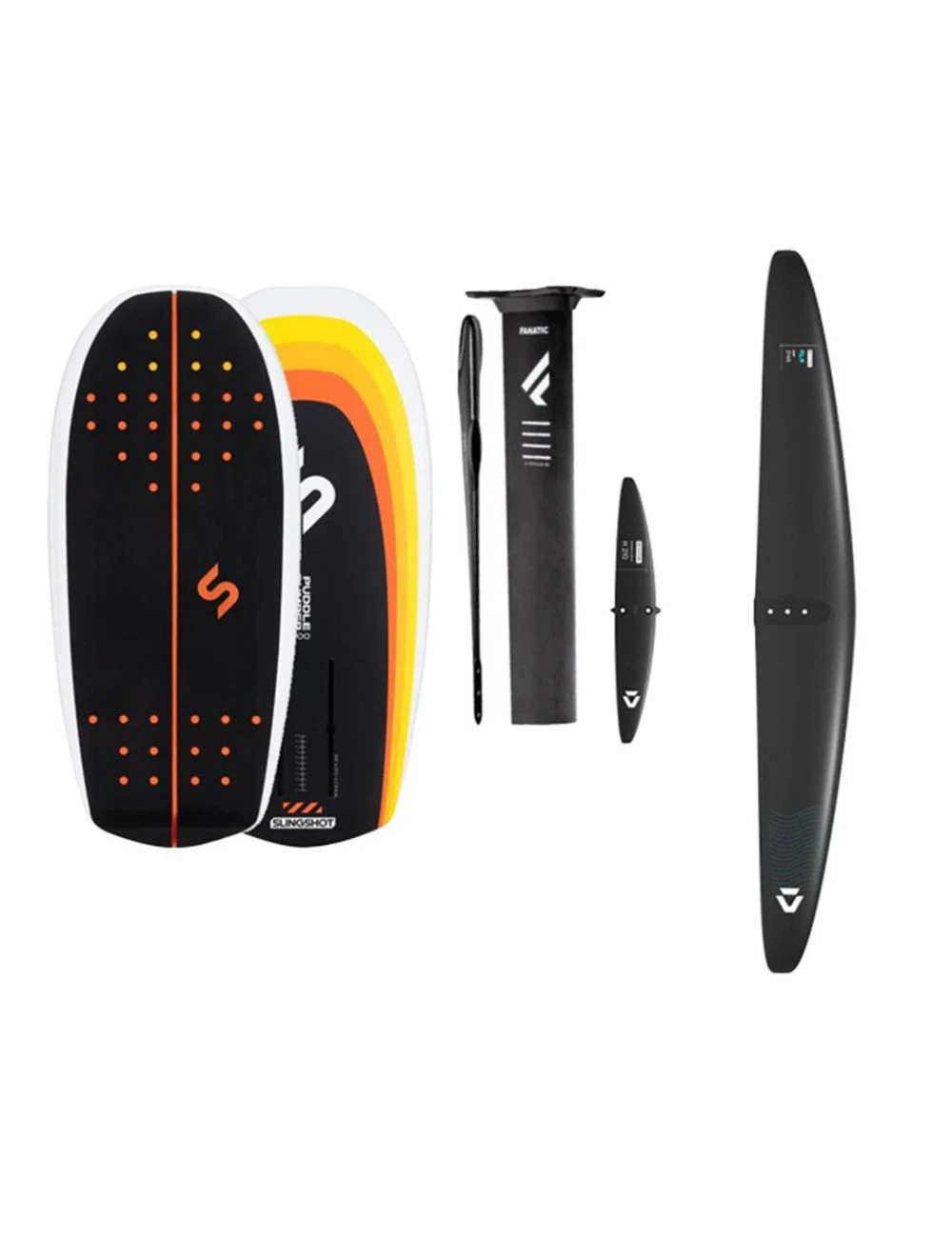 PUDDLE PUMPER SET + DUOTONE FOIL + FANATIC MAST Cut 82cm