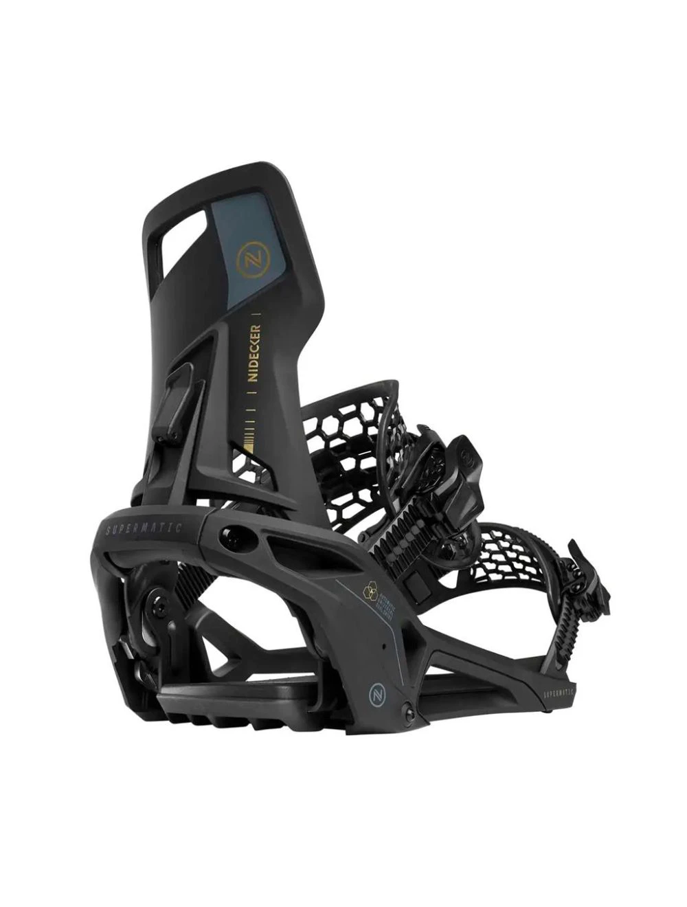 That is a Snowboard Bindings Nidecker OG Supermatic Black Black