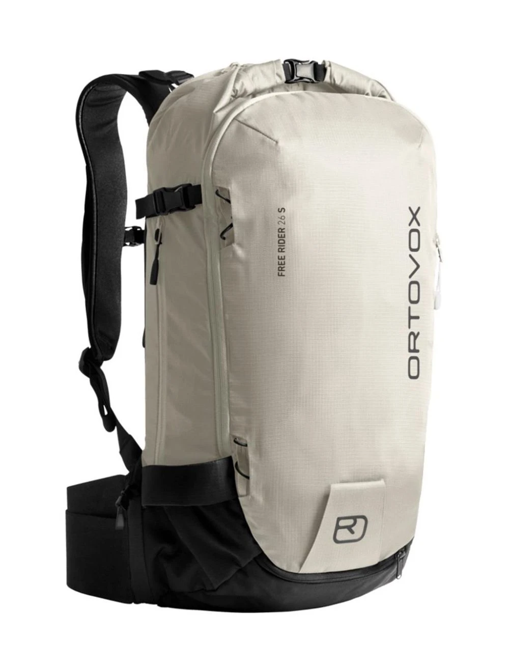 That is a Ski and Snowboarding Backpack Ortovox Free Rider 26 S white tea white tea