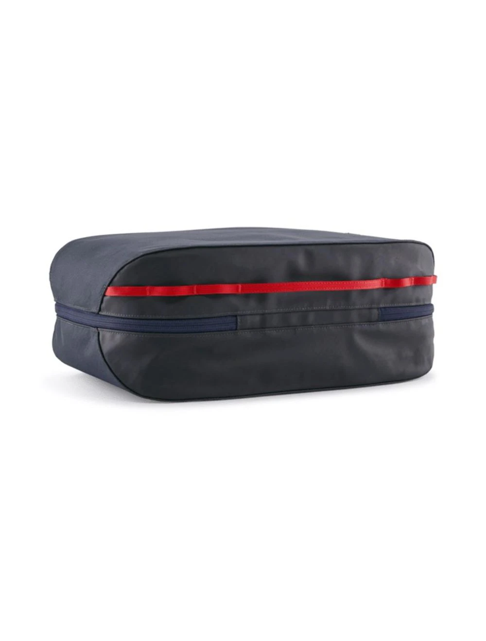 That is a Fanny Pack Patagonia Black Hole Cube 14L Smolder Blue w/Amanita Red