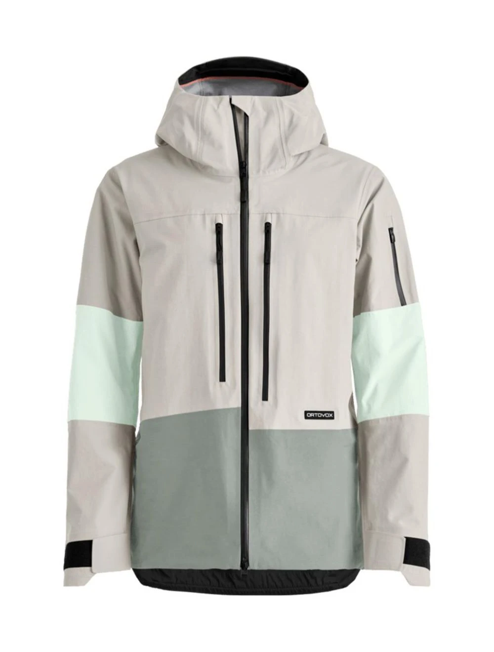That is a Snowboard Jacket; Ski Jacket; Ortovox Ravine Free 3L Jacket W white tea white tea