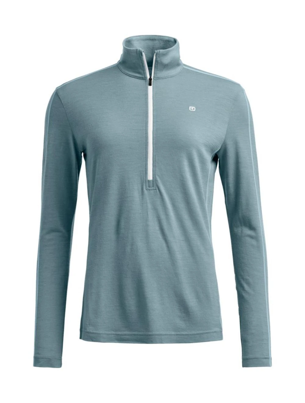 That is a Layering Ortovox 185 Rock'N'Wool Zip Neck W icy shore