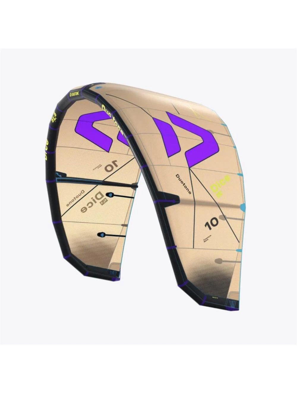That is a Kite Duotone DTK Dice SLS 2026 c02 sand purple c02 sand purple