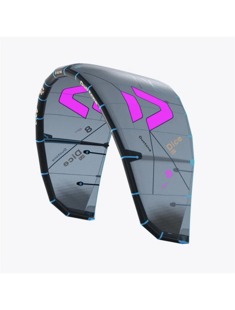 That is a Kite Duotone DTK Dice SLS 2026 c03 dark grey pink c03 dark grey pink