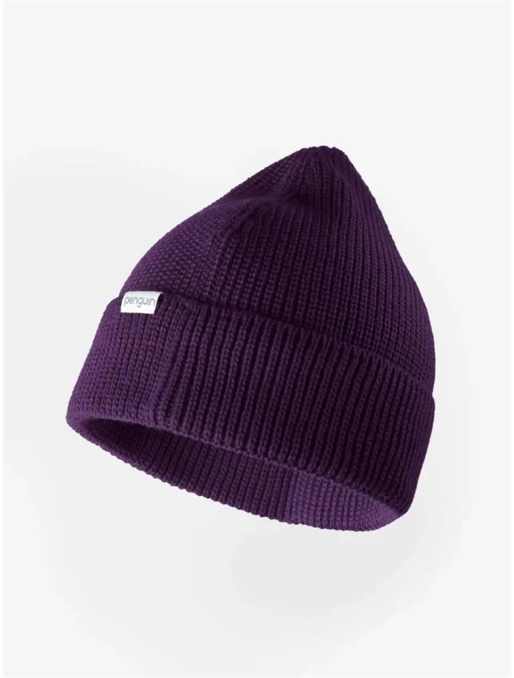 That is a  Penguin Merino Knit Beanie Purple Purple