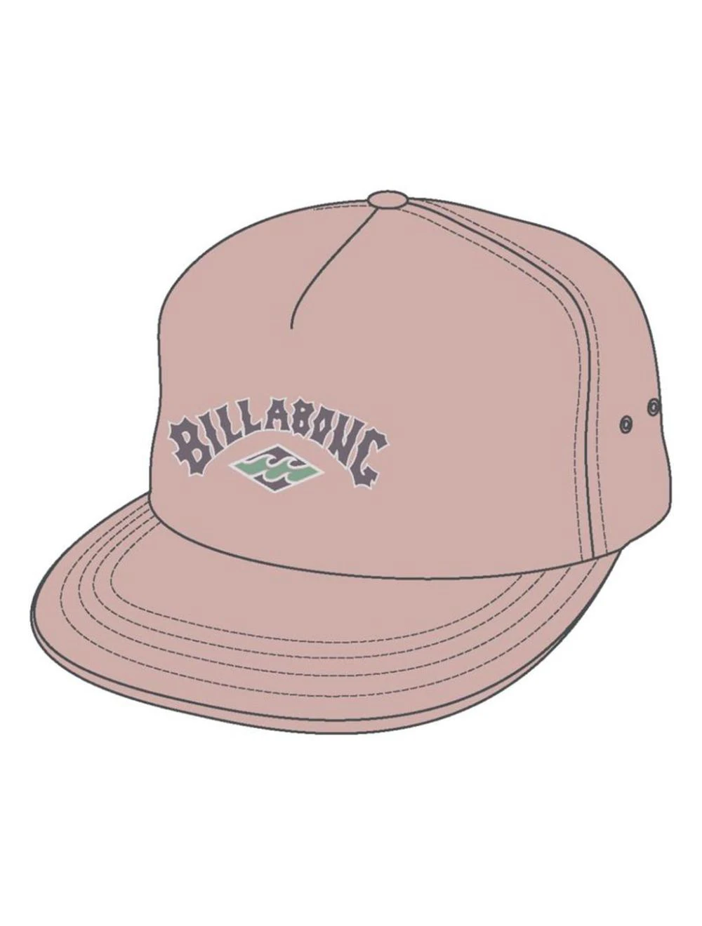 That is a Cap; Billabong Arch Team (DRO) Dusty Rose Dusty Rose