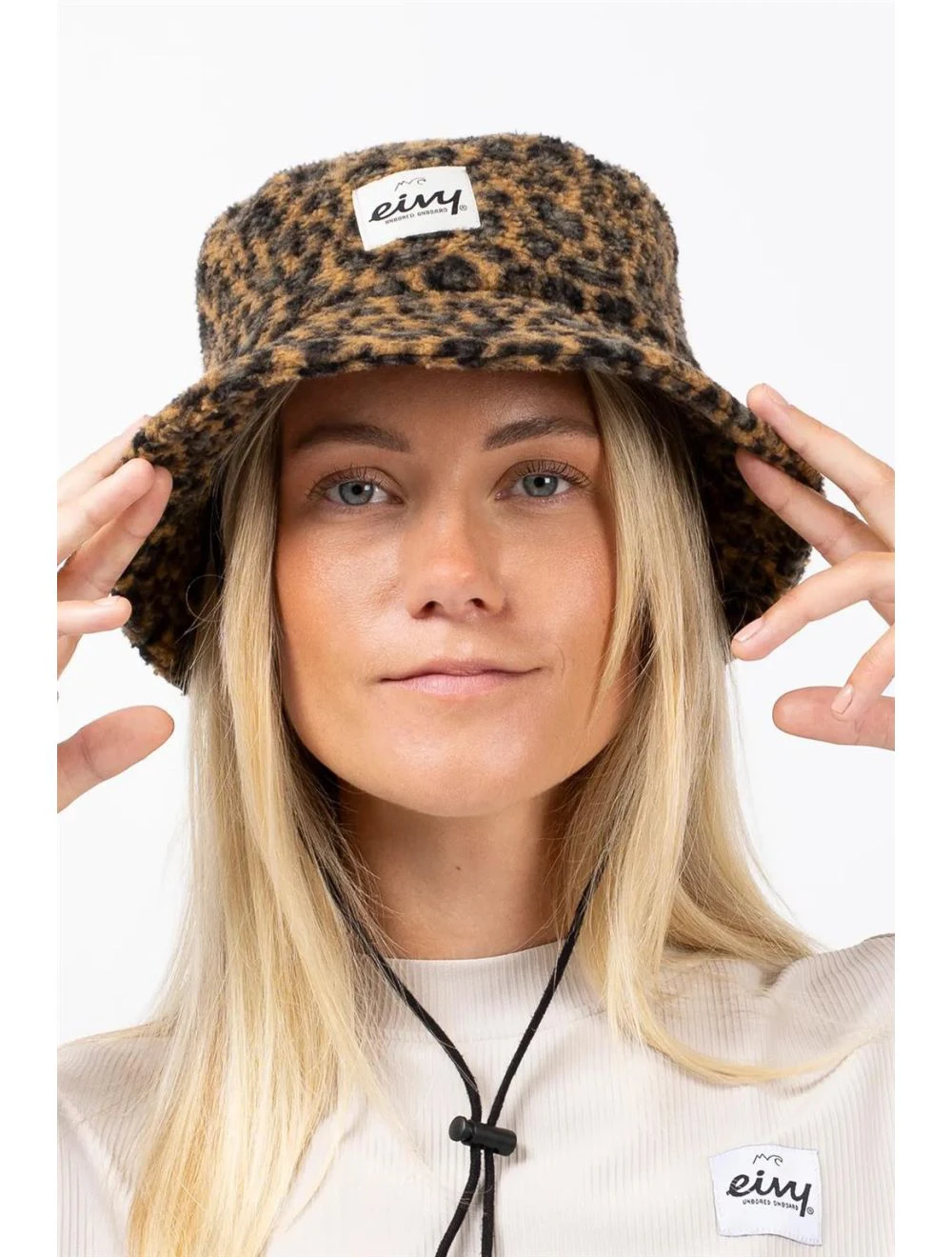 That is a Hat Eivy Full Moon Sherpa Hat Leopard Leopard