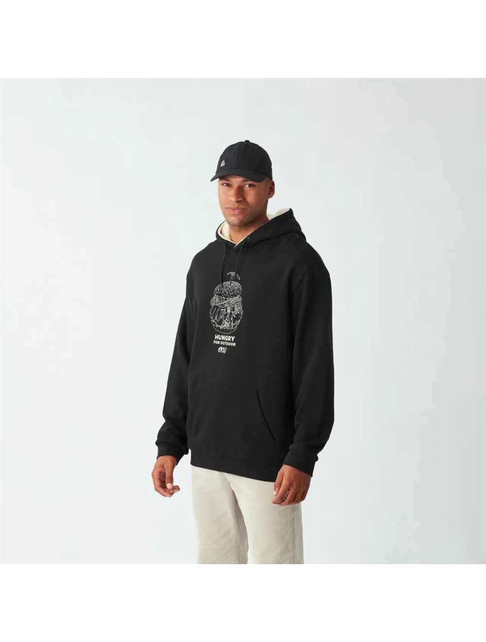 That is a Sweater Picture Julka Plsh Hood Black
