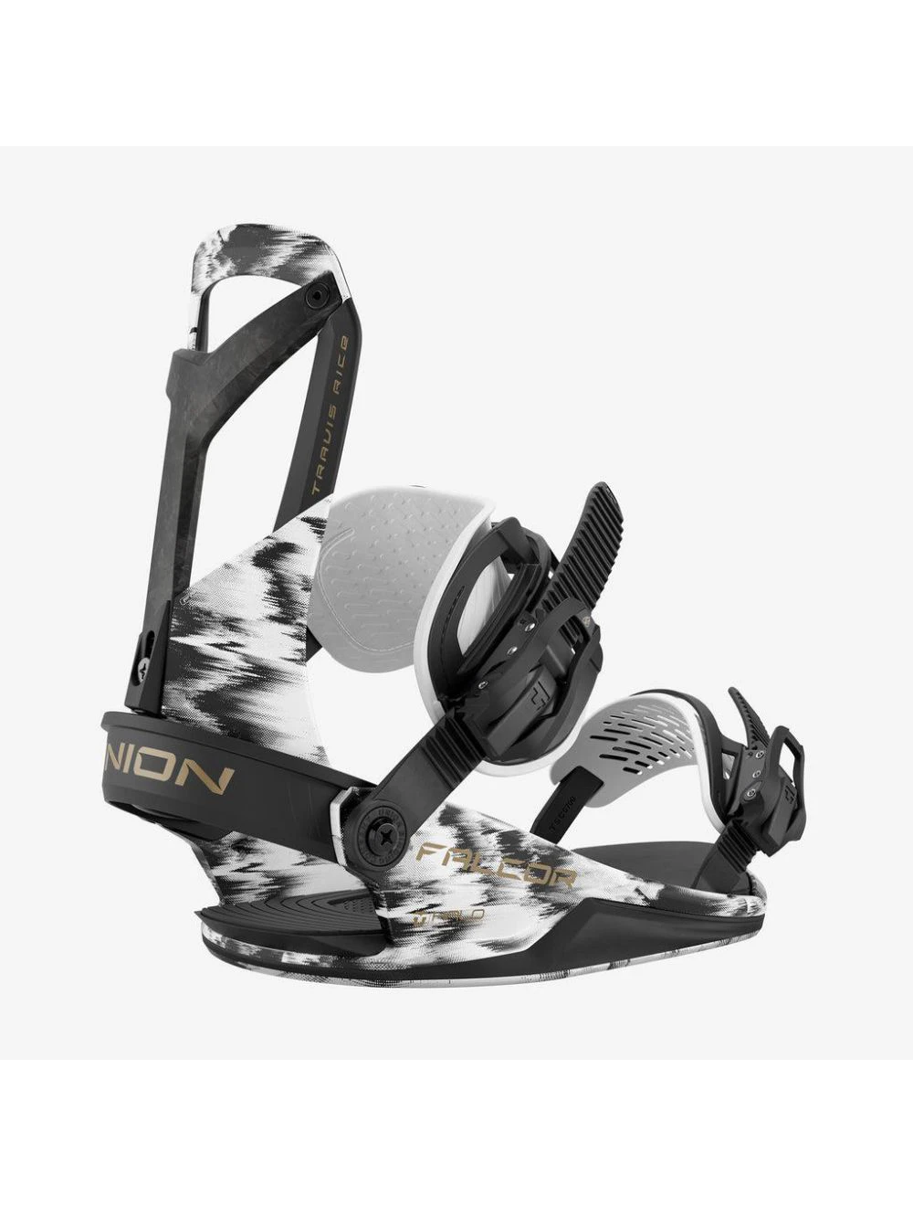 That is a Snowboard Bindings; Union Falcor Haze Haze