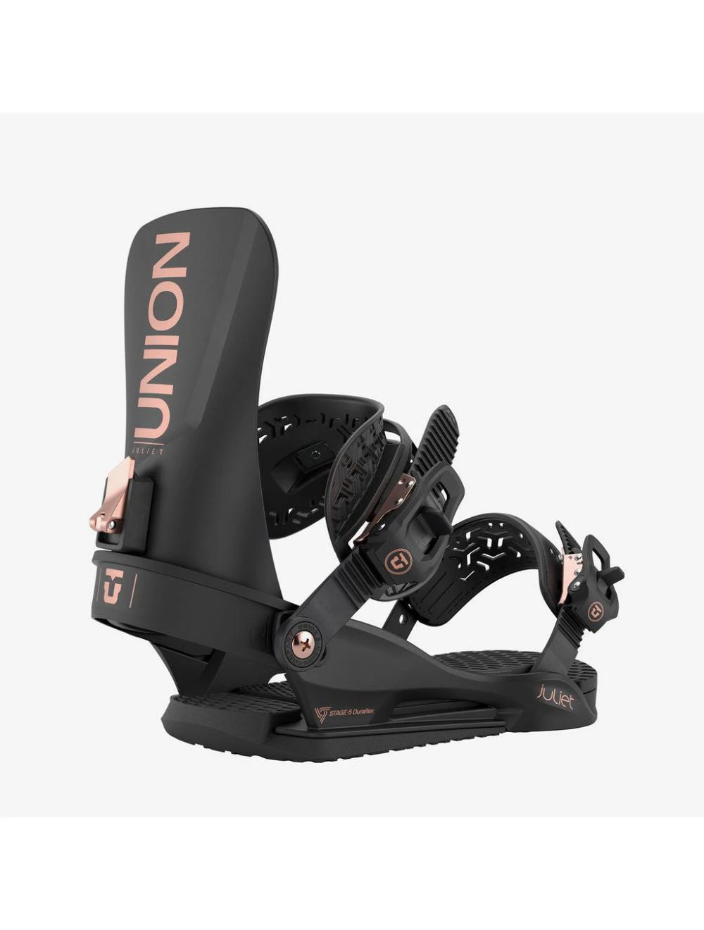 That is a Snowboard Bindings; Union Juliet Black Black
