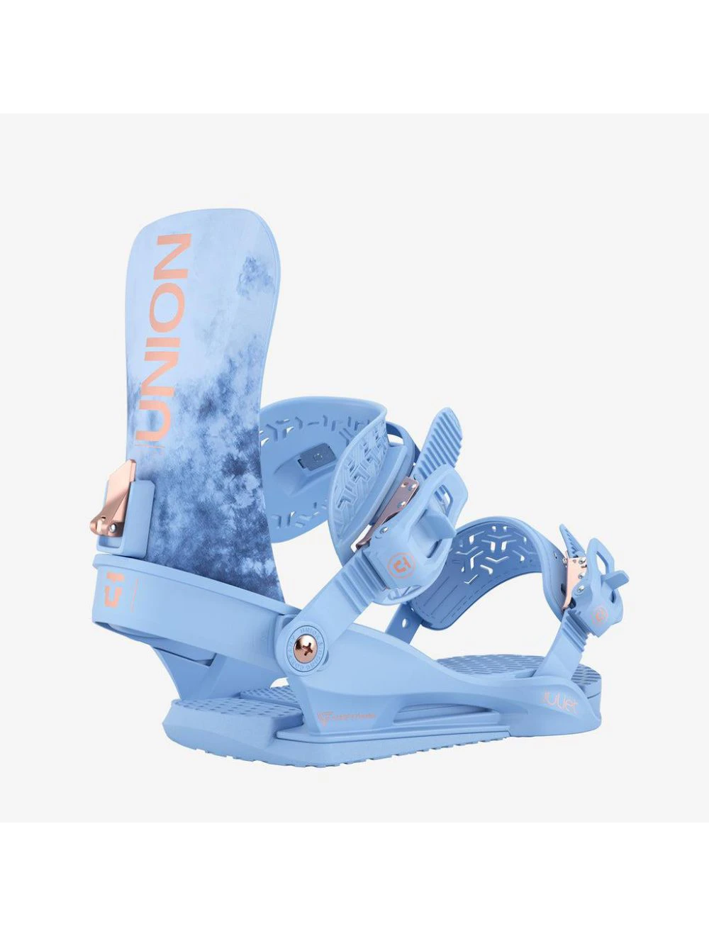That is a Snowboard Bindings; Union Juliet Tie Dye Tie Dye
