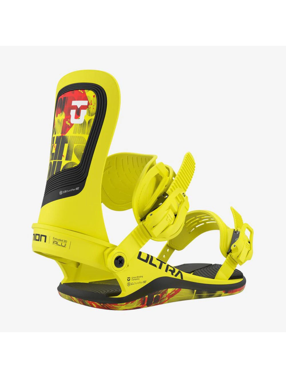 That is a Snowboard Bindings; Union Ultra (men) Hype Yellow Hype Yellow