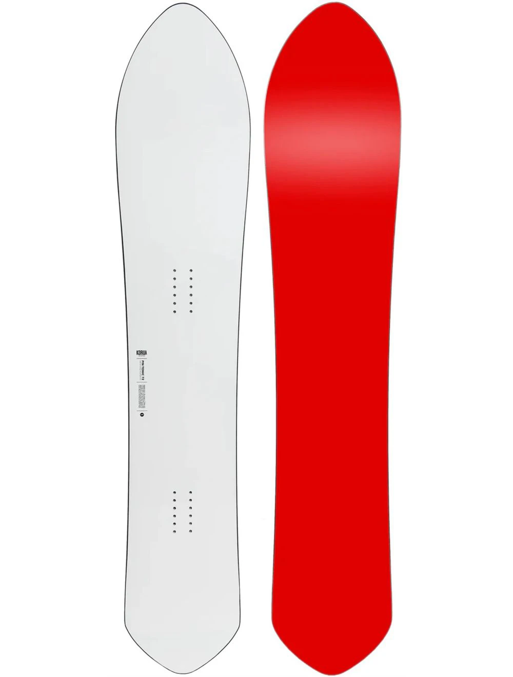 That is a Snowboard; Korua Shapes Pin Tonic Brushed Brushed