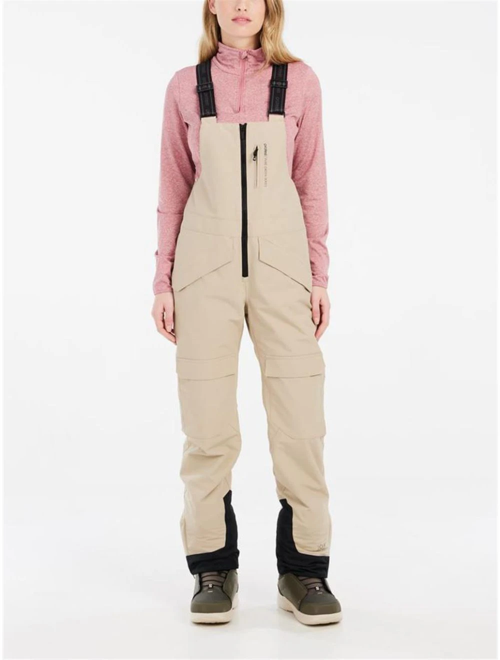 That is a Snowboard Pants; Ski Pants; Protest PRTNavaz Salopette BambooBeige BambooBeige