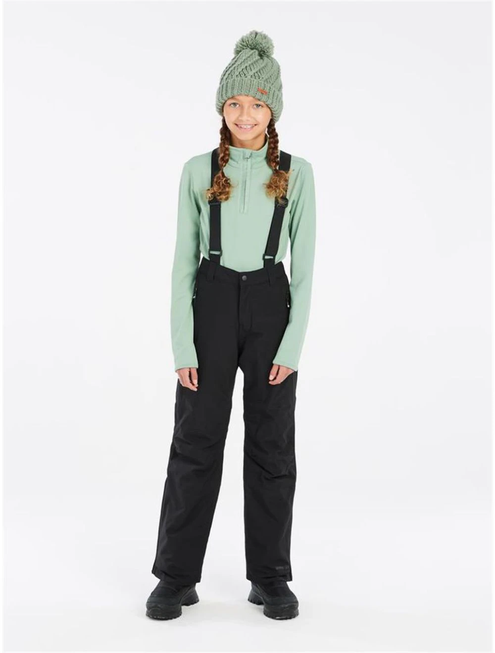 That is a Snowboard Pants; Ski Pants; for Kids Protest Sunny JR snowpants True Black True Black