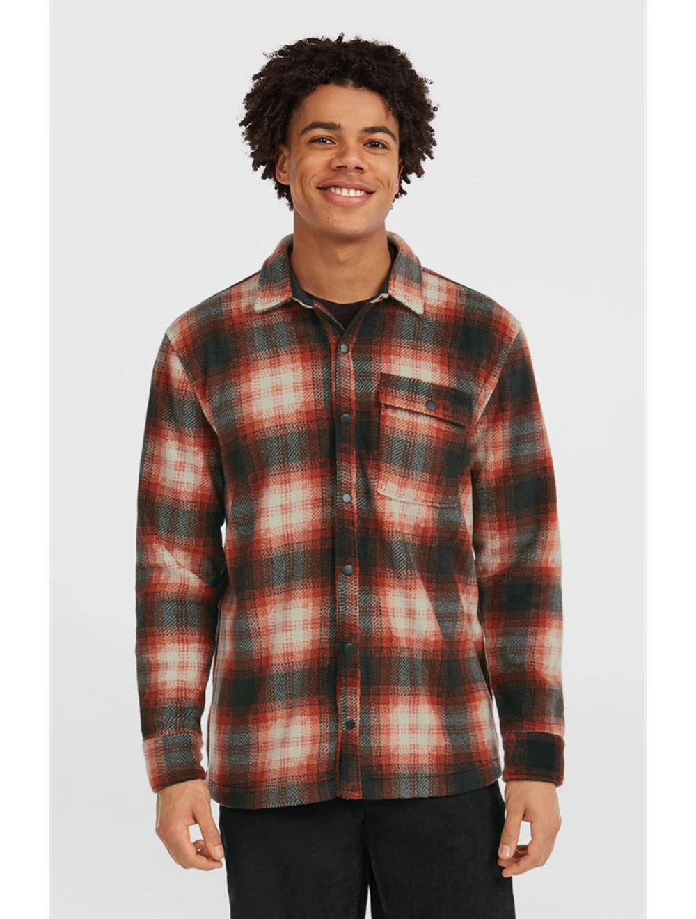 That is a Shirt O'Neill O'riginals Superfleece Shirt Bonfire Check Bonfire Check
