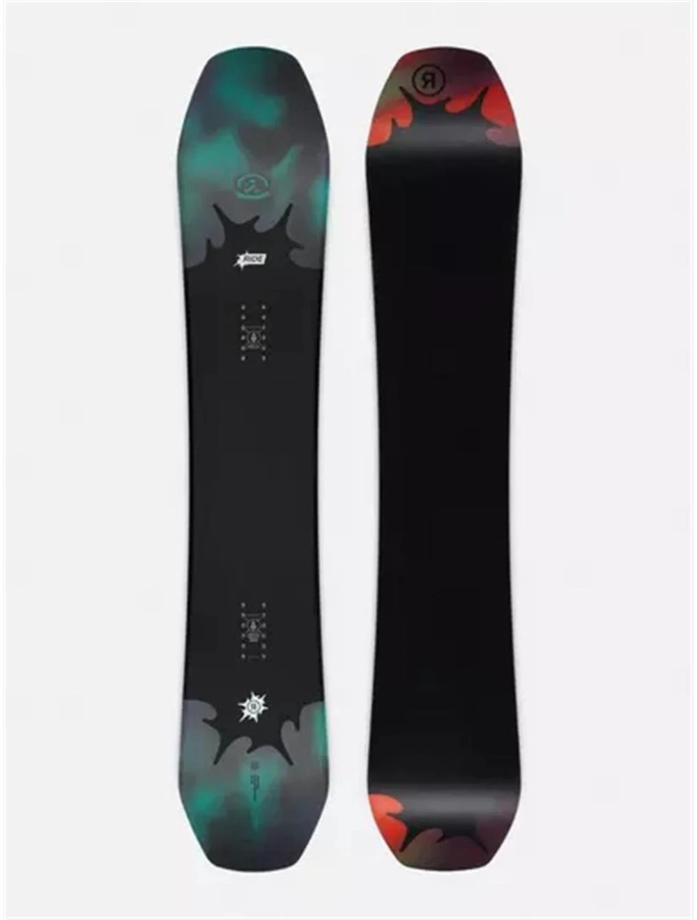 That is a Snowboard; Ride Deep Fake