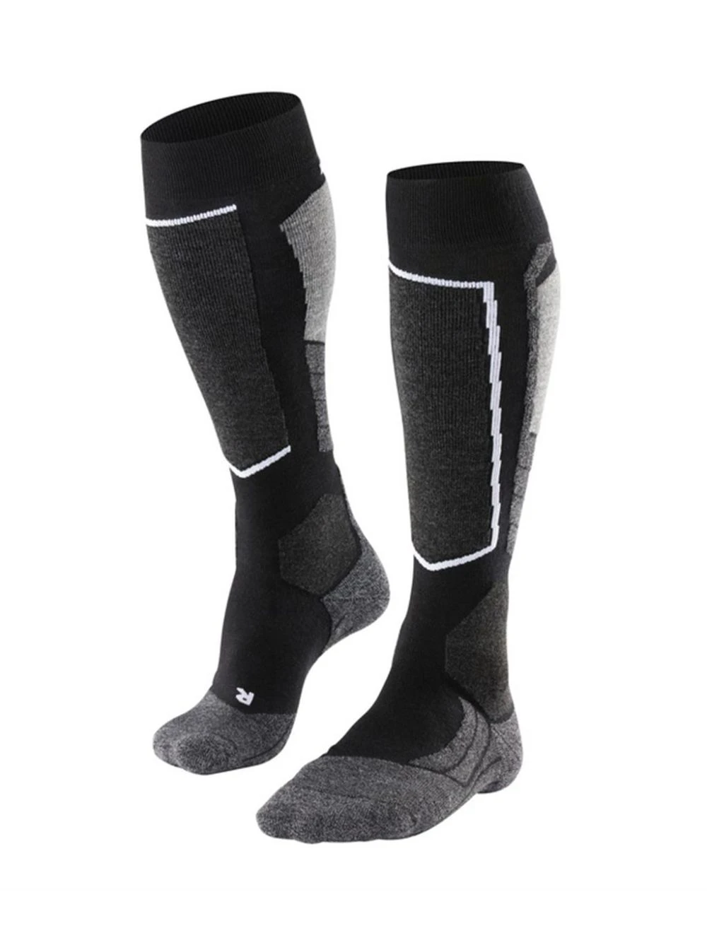That is a Skisocks;Snowboardsocks;Socken;Wintersport Falke SK2 Intermediate W 16523 Black-Mix 3010 Black-Mix 3010