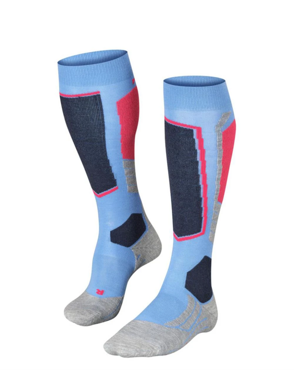That is a Skisocks;Snowboardsocks;Socken;Wintersport Falke SK2 Intermediate W 16523 Blue Note 6545 Blue Note 6545