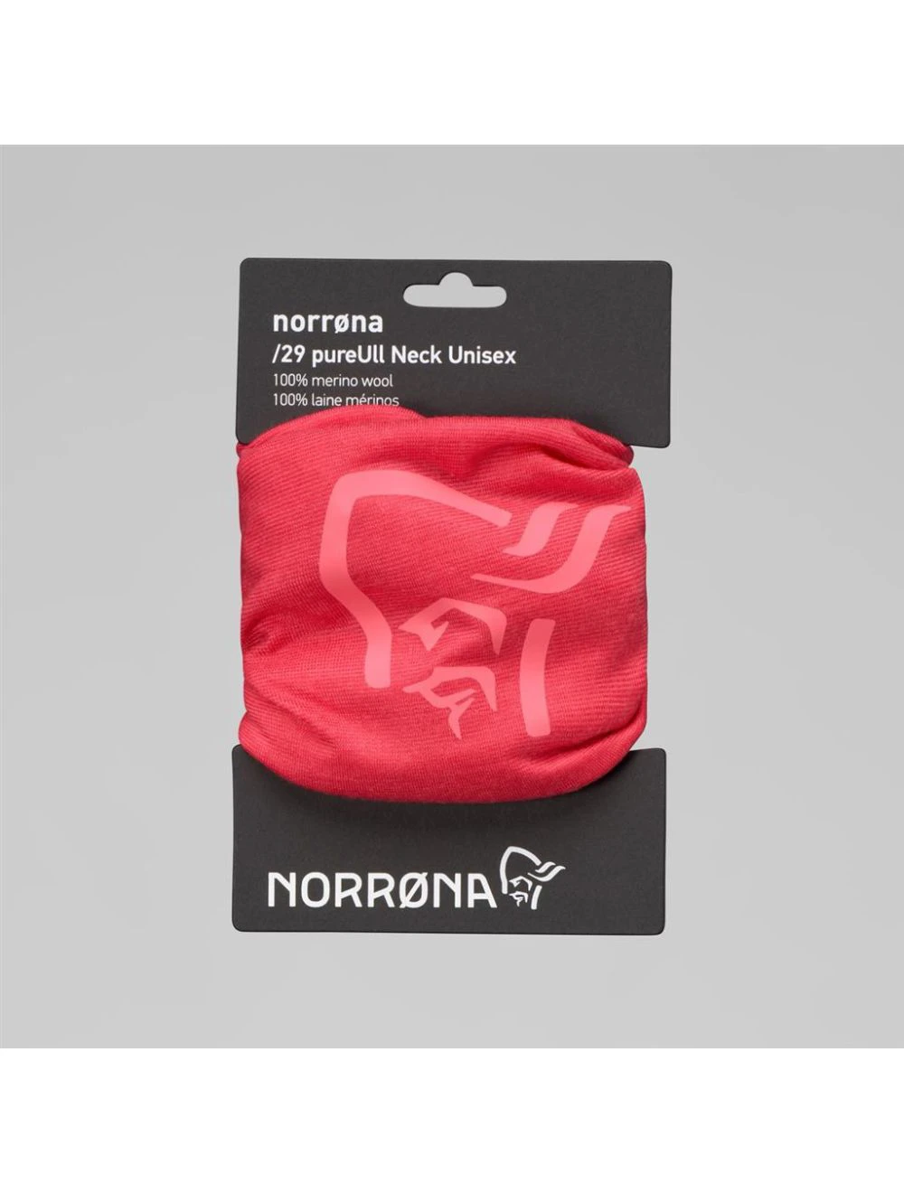 That is a Scarf Norrona /29 pureUll Neck Watermelon Watermelon